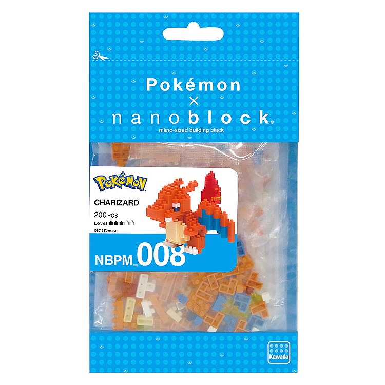 Nanoblock Pokemon Charizard Level 3 Takagi Gmbh Books More 高木書店 ドイツ